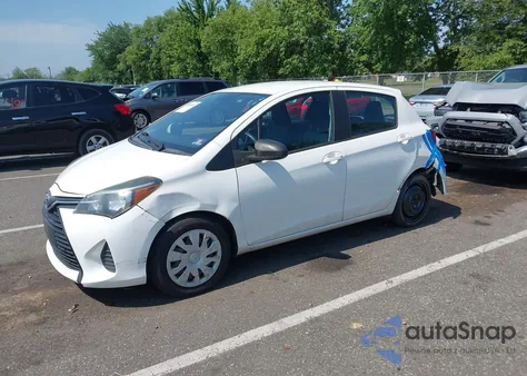 2017 Toyota Yaris L z USA, uszkodzony, nr VIN VNKKTUD37HA083354